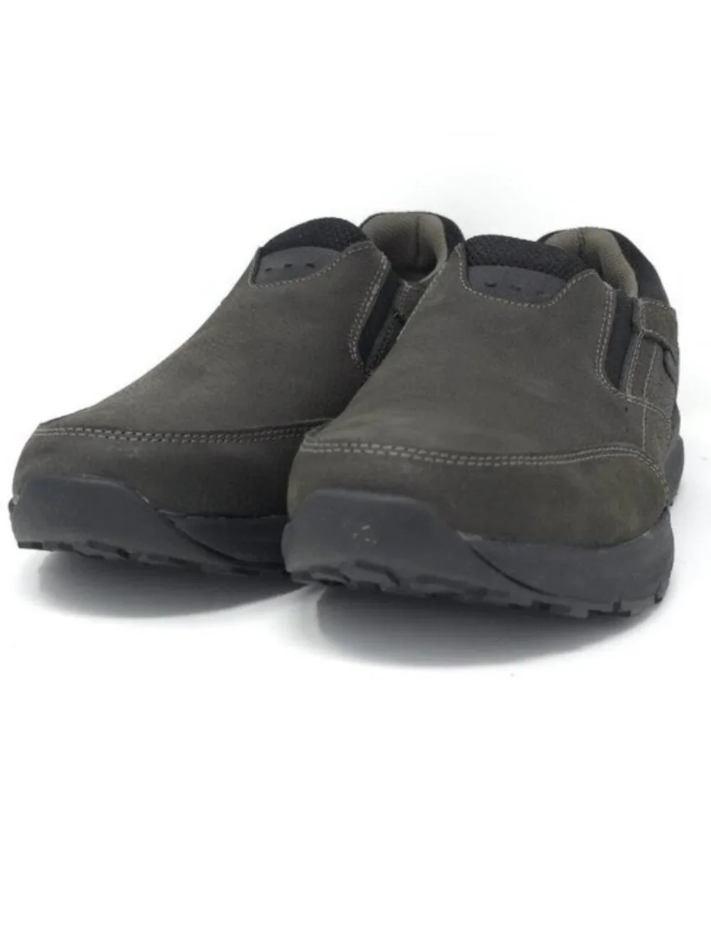 New Nunn Bush Excursion Charcoal Waterproof Moc Toe Slip-On Men’s 11M